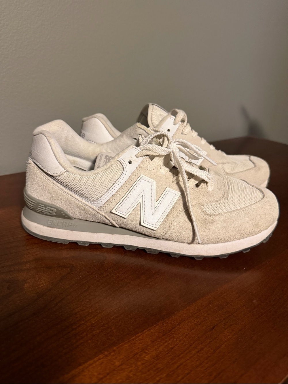 New Balance Women's 574 Cream